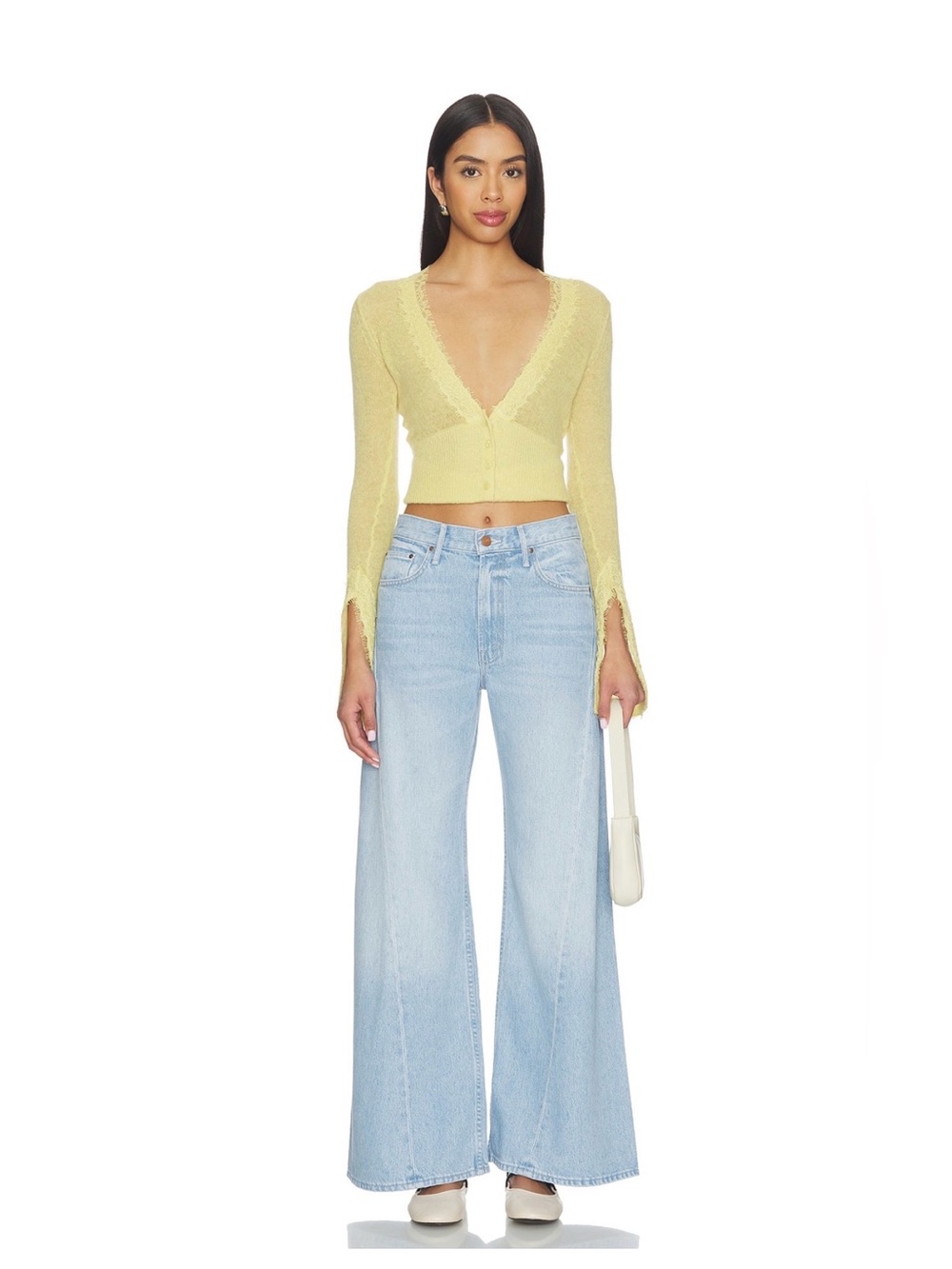 Mother the lemon twist sneak jeans